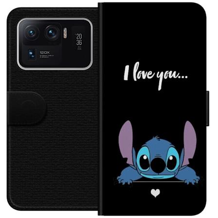 Xiaomi Mi 11 Ultra Tegnebogsetui Stitch Jeg Elsker Dig