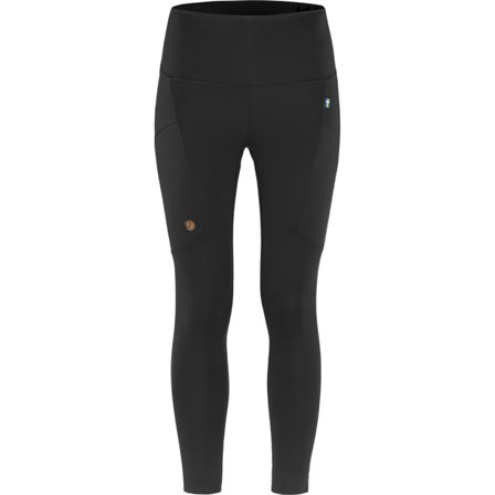 Fjällräven Abisko Tights S - Naiset - Black - Vaellushousut