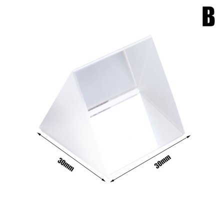 Trekantet prisme regnbue Prisma Krystal Fotografisk Fysik Li