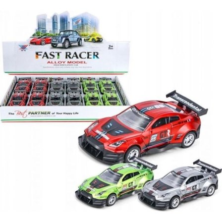 Trifox pedalbil Bil i metall med drivning