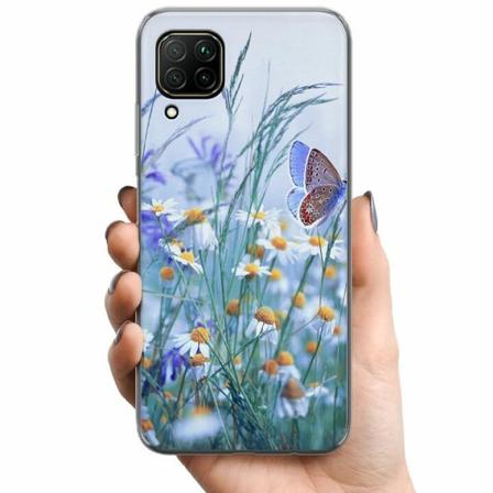 Huawei P40 Lite Tpu Mobilskal Blommor