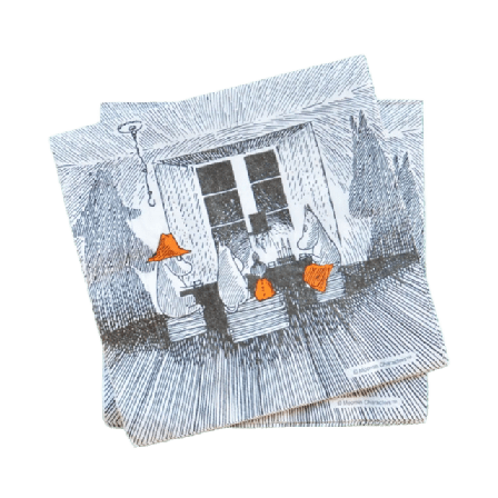 Opto Design Servett Mumin Together True to Its Origin 20-pack Bordstextil ONESIZE