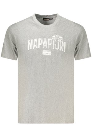 Napapijri T-shirt Maniche Corte Uomo Grigio