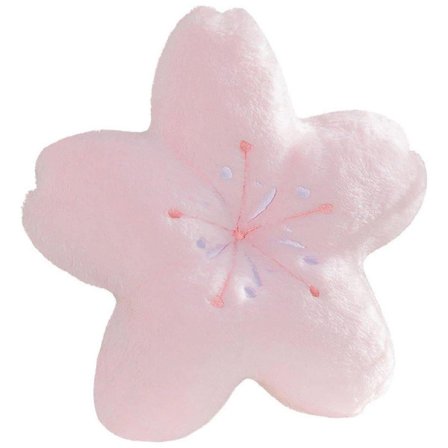 Rosa Körsbärsblom Nackkudde Mjuk Sovkudde för Kontor och Studier