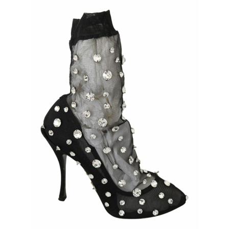 Dolce & Gabbana, Pumps Shoes Czarny, Kobieta, Rozmiar: 39 EU