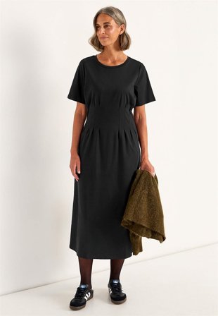 Cellbes of Sweden - Stretchy Premium Jersey-kjole i svart for damer i størrelse 38/40
