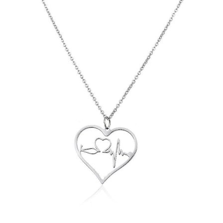 Vedhæng Halskæde Gave Til Sygeplejerske Smykker Til Medicinstuderende, Læge Sygeplejersker Meds Halskæde Sølv-