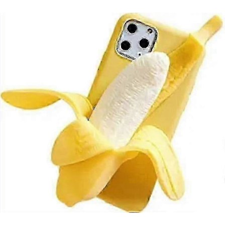 3D Gul Banan Silikon Deksel