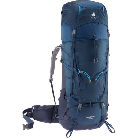 Deuter Aircontact 55+10 hiking backpacks Blue OneSize