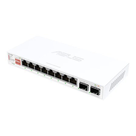 ASUS QG-U1080 8-Port 2.5G + 2-Port 10G SFP+ Unmanaged Network Switch