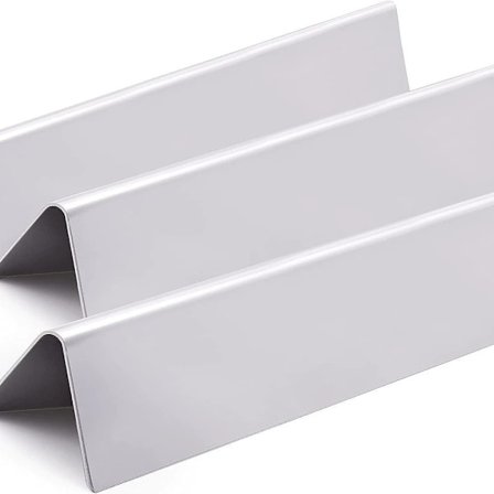 3 stk. 38,9 cm (15,3 tommer) Holdbare Flavorizer Bars for Weber Spirit E-310 E-330, Spirit 300-serien (Frontmontert Kontroll) Grilldeler, Rustfritt 