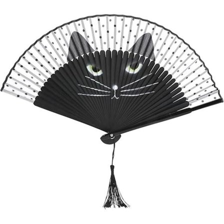 Kokoontaitettava viuhka, käsin taitettava viuhka, käsintehty viuhka