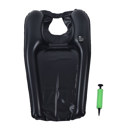 Bærbar Oppustelig Shampoo Skål med Inflator Pumpe Letvægts Hårvaskebassin