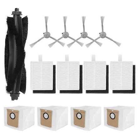 13-delars tillbehörssats för Eufy robotdammsugare L50/L60-serien, inklusive borstar, filter, damm