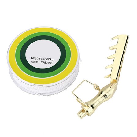 Nyt holdbart fiske-agn Retriever Seeker Lure Saving Tackle med 30m PE Line