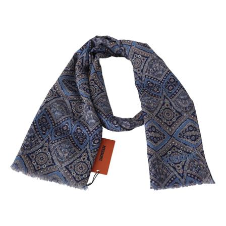 Missoni Scarf , Blauw , Heren , Maat: ONE Size Sjaals