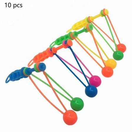 10 STK Latto Bold Legetøj Viral Bold Håndtag Legetøj Traditionel Viral