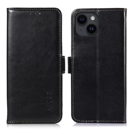 ABEEL iPhone 15 Plus Pungeetui - Sort