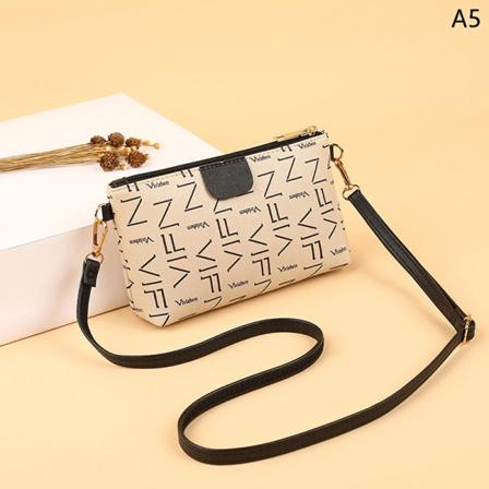 Crossbody-väskor för kvinnor New Trend Shoulder Leather Small Coin A5