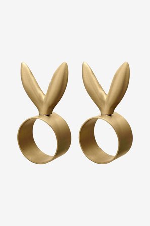 Svanefors - Servettring Skutt, 2-pack - Mässing - Servettringar - Från Homeroom