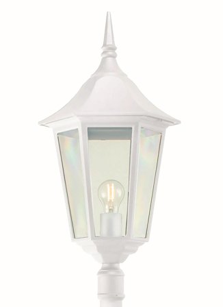 Norlys Modena 3012W Lanterne hus E27, IP54 Hvid, Belysning