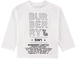 Kids - Burberry White Joel T-Shirt 2 Years - Tops - 2 years - White