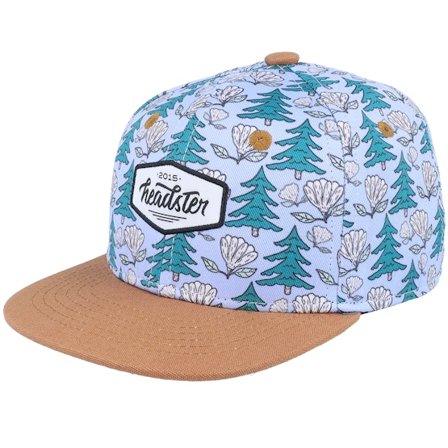 Headster - Blå snapback Kasket - Kids Wildfire Jewel Blue Snapback @ Hatstore