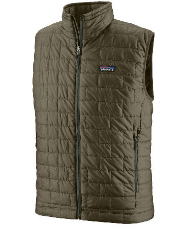 Patagonia M's Nano Puff Vest Basin Green w/Tent Green