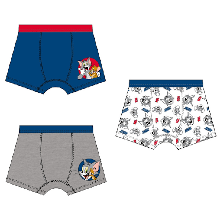 Tom & Jerry barnboxer shorts - 3-pack, 122/128 cm