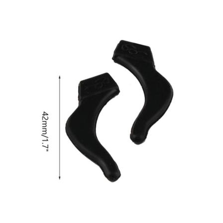 Praktiskt Anti-slip Slittåligt Glasögon Krok Svart