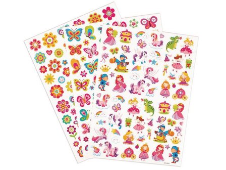 PLAYBOX Stickers sagor, fjärilar och blommor 221/fp - Lyreco - Skola och förskola - Hobbymaterial - Bokmärken och stickers