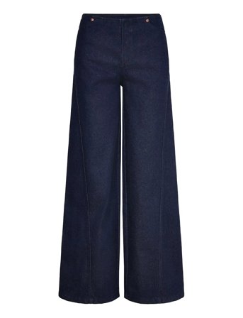 ALOHAS Magda Indigo Denim Trousers - Navy - M