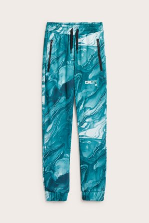 Kappahl | Mönstrade mjukisbyxor i WCT Grön 170 | Grön