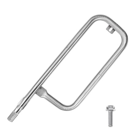 Korrosionsbestandigt grillbrænderrør, perfekt pasform til Weber Q2000 Q200 Q220-serien gasgrill, kraftig rustfri stål grill reservedel til