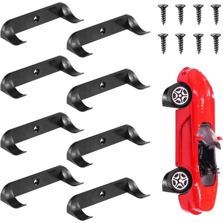 8 st Väggfästen, Vertikal Samlarbils Väggfäste, Samlarbilsdisplay