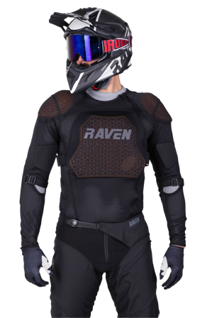 Raven Soft Shield Protective Jacket Black L