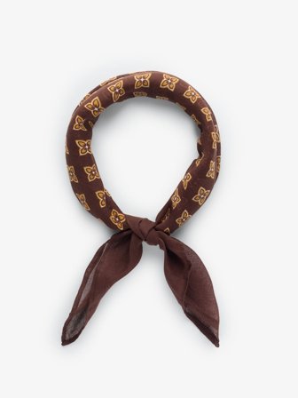 John Henric Men's Braunes Bandana Size Onesize