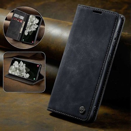 CASEME 013 Serie til Samsung Galaxy S22 5G PU Læder Wallet Telefon Cover Stativ Magnetisk Absorption C (FMY)