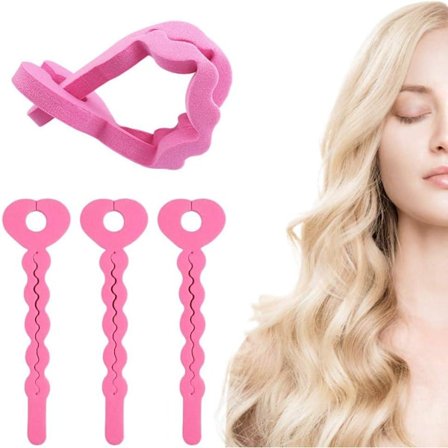 18 stk. Hår Curlers Svamp Hår Curlers Fleksible Bløde Skum Curlers Ingen Varme Sov Hår Styling Værktøjer til Langt Kort Tykt Tyndt Hår Kvinder Piger 