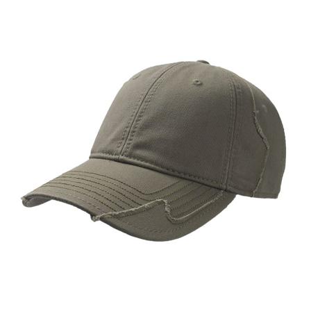 Atlantis Hurricane Weathered 6 Panel Cap Med Råa Kanter One Siz