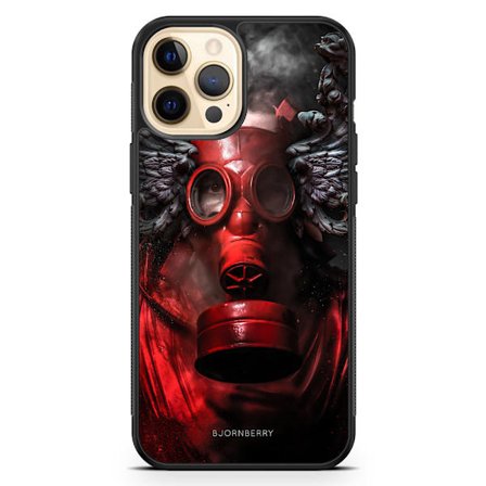 Bjornberry Hårdskal iPhone 12 Pro Max - Gas Mask