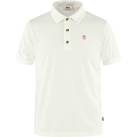 Fjällräven Crowley Pique Skjorte S - male - White - T-Skjortes & tank tops