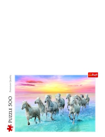 Trefl Pappussel Trefl 500 Bitar Galloping White Horses - Multi/patterned - ONE SIZE