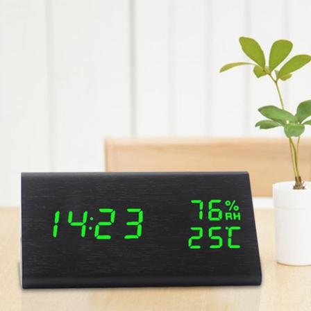 Digital Väckarklocka, Led-tidsvisning, 3 Larminställningar