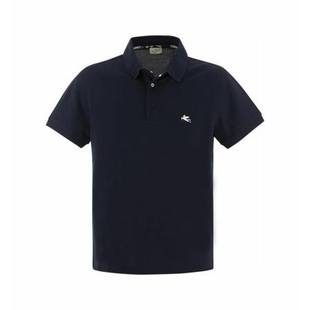 Etro, Polo Shirts Blauw, Heren, Maat:XL