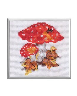 Broderikit Billede Fluesvamp - Alisa