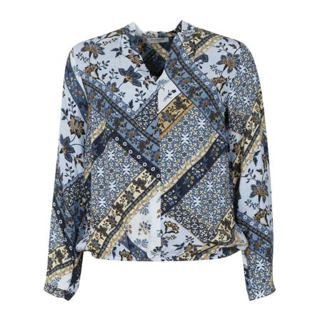 Elton Blouses blå, Dam, Dam, Storlek: M