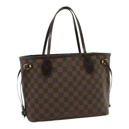 Louis Vuitton Vintage, Pre-owned Canvas totes Bruin, Dames, Maat:ONE Size,leather