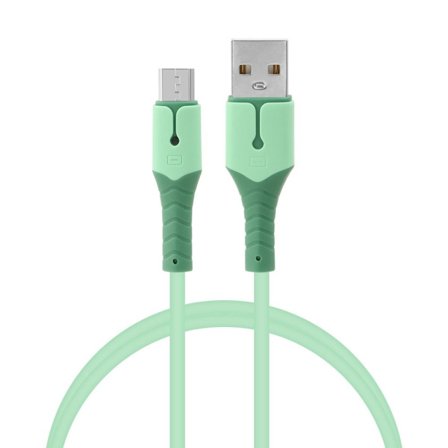 Laddkabel Snabbtelefonladdare GRÖN 2MMICRO MICRO