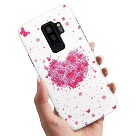 Samsung Galaxy S9 Plus - Cover/Mobilcover Blomsterhjerte
